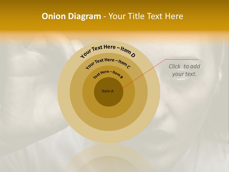 A Woman Holding A Pill Pill In Front Of Her Face PowerPoint Template