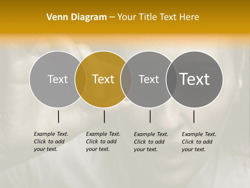A Woman Holding A Pill Pill In Front Of Her Face PowerPoint Template