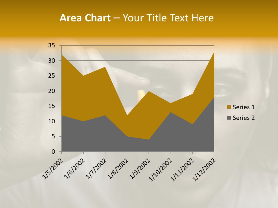 A Woman Holding A Pill Pill In Front Of Her Face PowerPoint Template