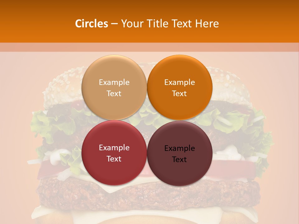 Single Cuisine Colorful PowerPoint Template
