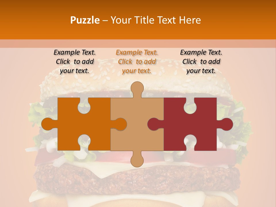 Single Cuisine Colorful PowerPoint Template