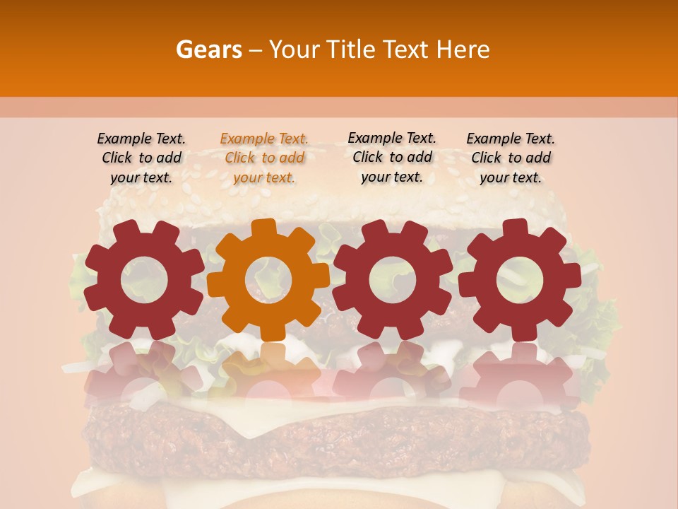 Single Cuisine Colorful PowerPoint Template