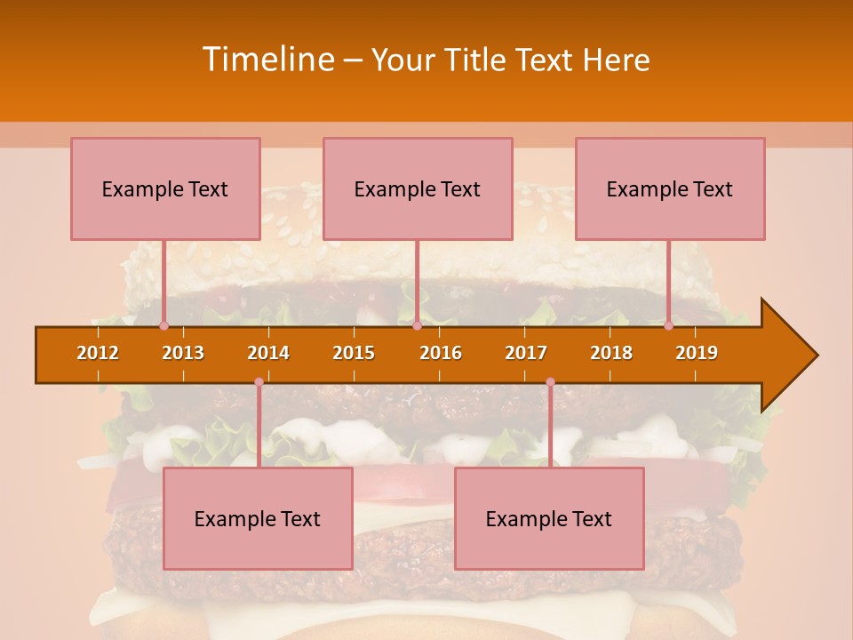 Single Cuisine Colorful PowerPoint Template