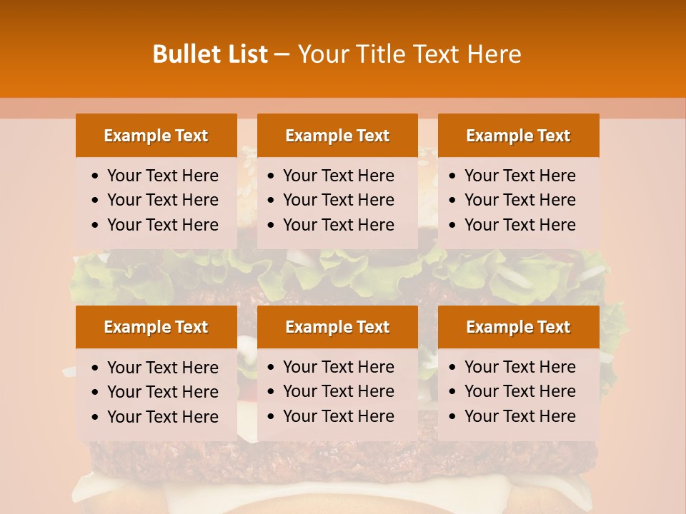 Single Cuisine Colorful PowerPoint Template
