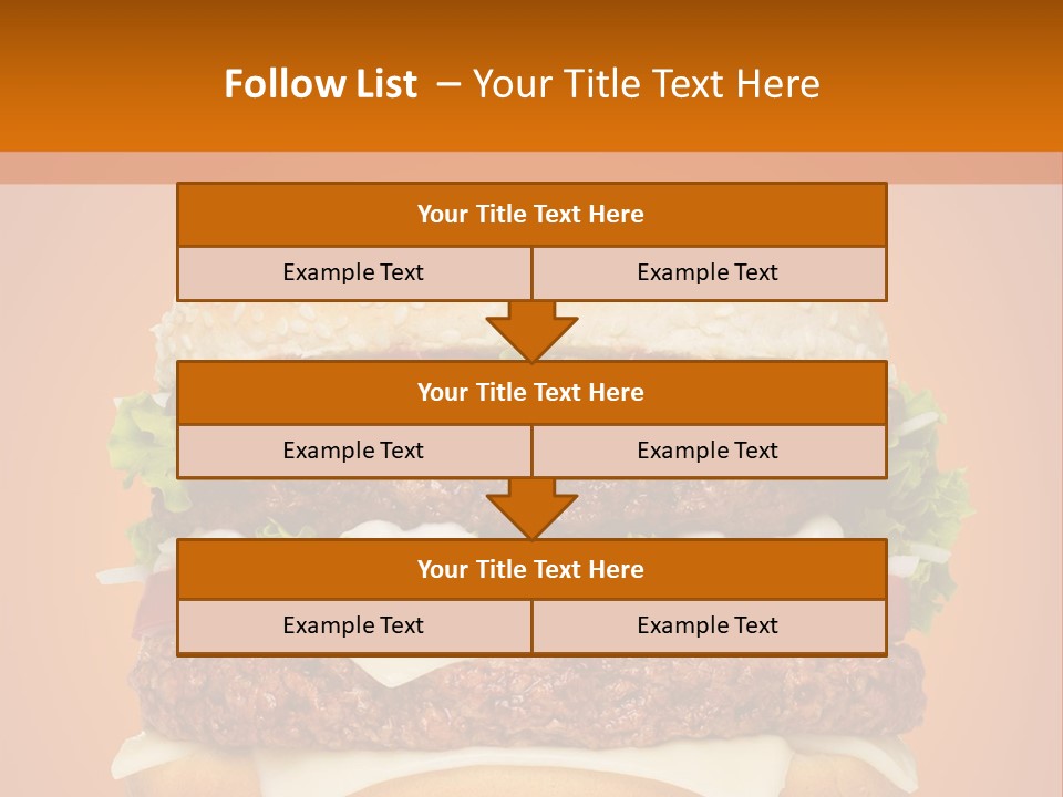 Single Cuisine Colorful PowerPoint Template