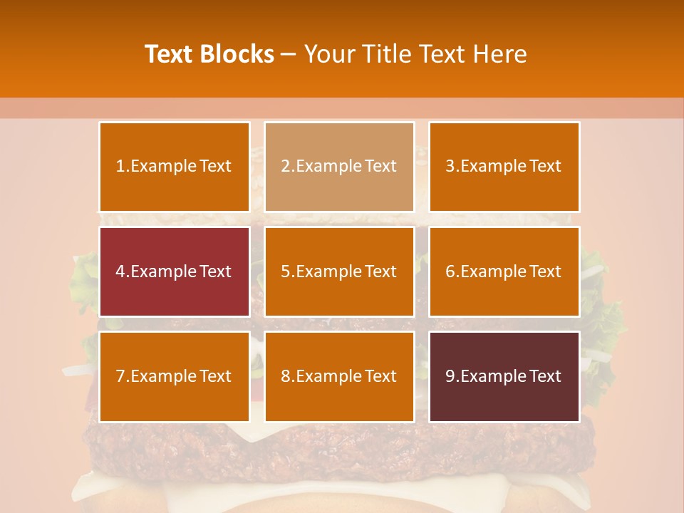 Single Cuisine Colorful PowerPoint Template