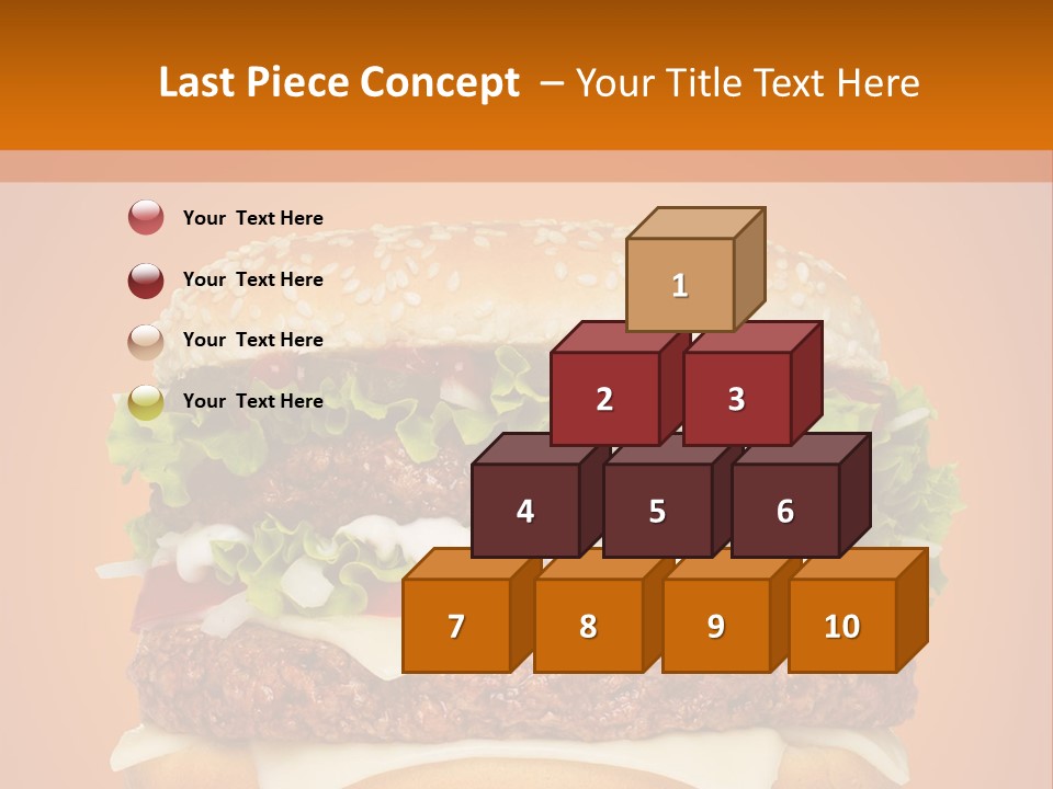 Single Cuisine Colorful PowerPoint Template