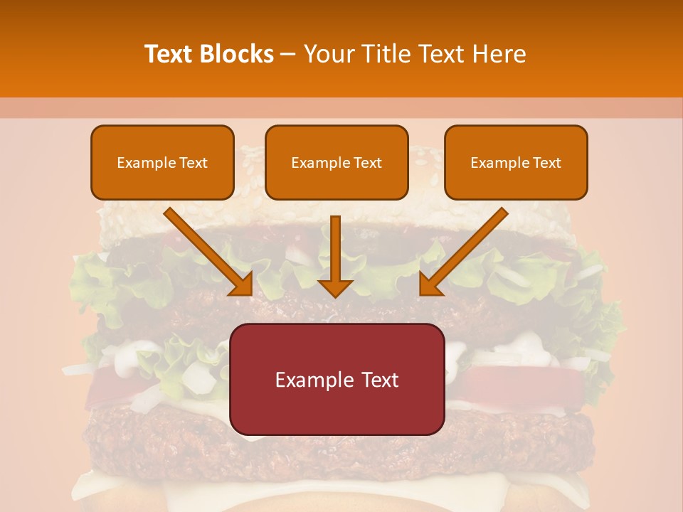 Single Cuisine Colorful PowerPoint Template