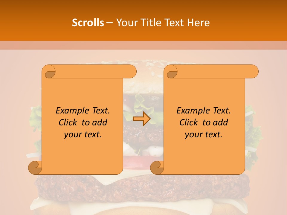 Single Cuisine Colorful PowerPoint Template