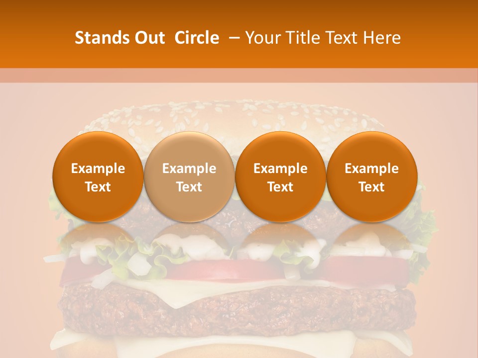 Single Cuisine Colorful PowerPoint Template