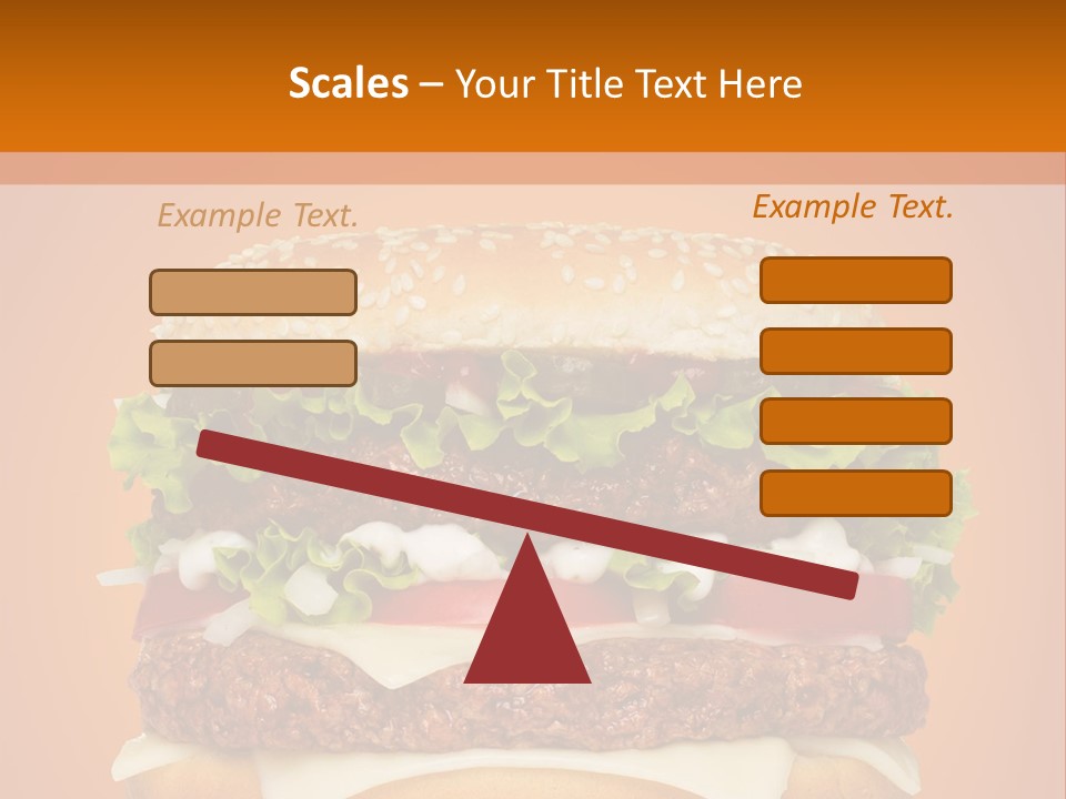 Single Cuisine Colorful PowerPoint Template
