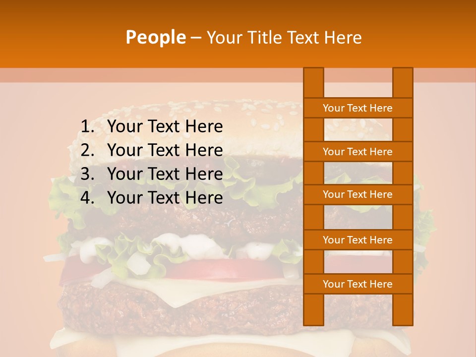Single Cuisine Colorful PowerPoint Template