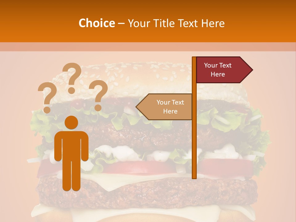 Single Cuisine Colorful PowerPoint Template