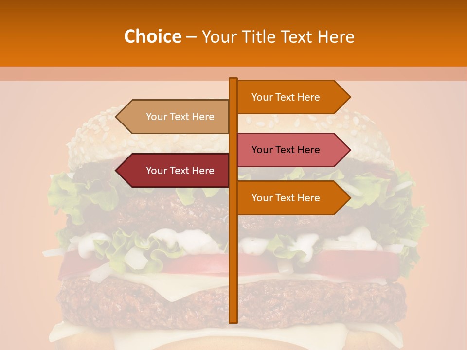 Single Cuisine Colorful PowerPoint Template