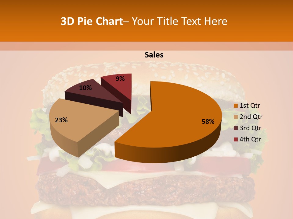 Single Cuisine Colorful PowerPoint Template