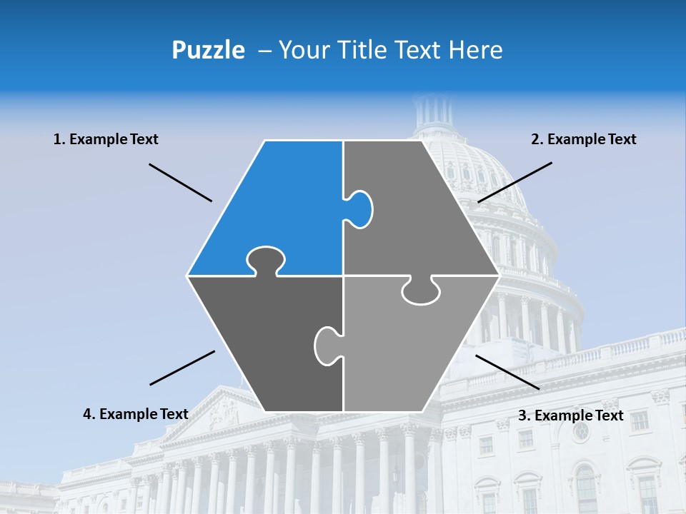 Touristic Monument Capital PowerPoint Template