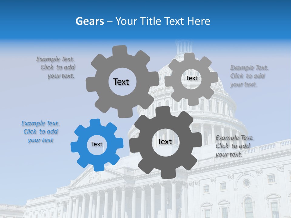 Touristic Monument Capital PowerPoint Template