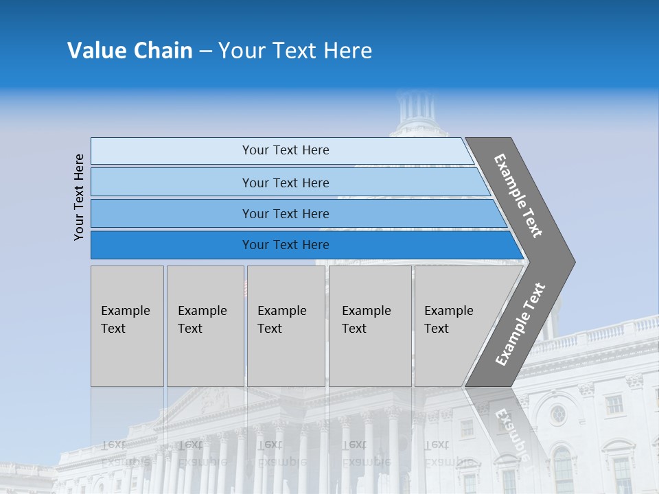Touristic Monument Capital PowerPoint Template