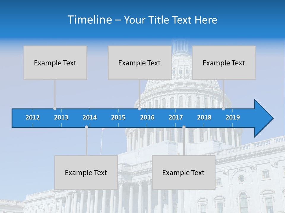 Touristic Monument Capital PowerPoint Template