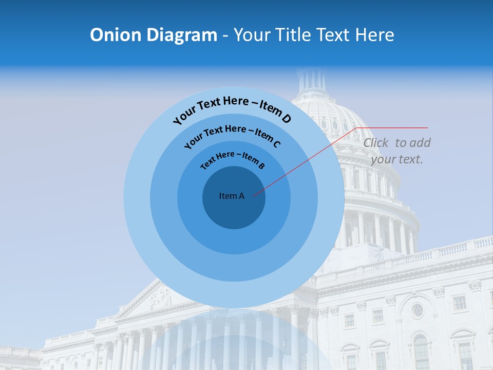Touristic Monument Capital PowerPoint Template