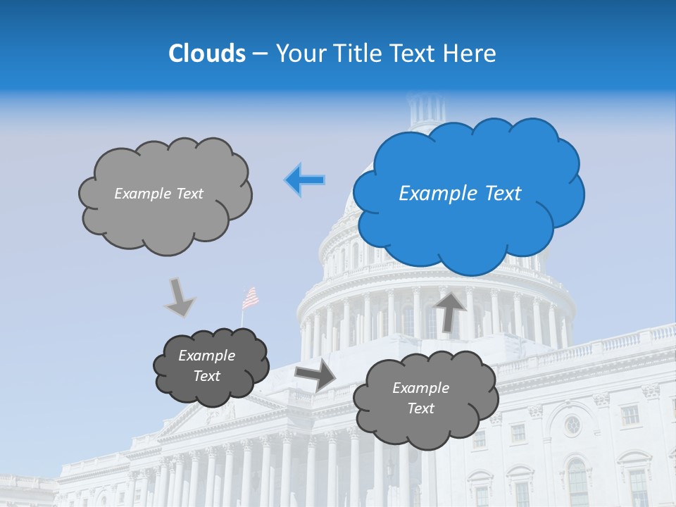 Touristic Monument Capital PowerPoint Template