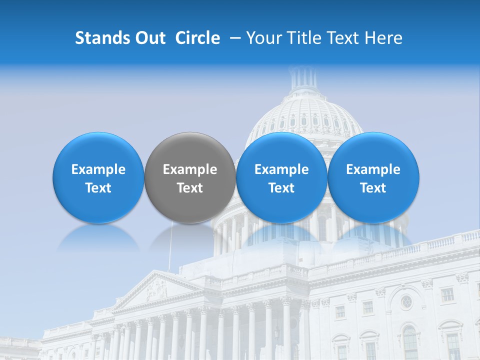 Touristic Monument Capital PowerPoint Template