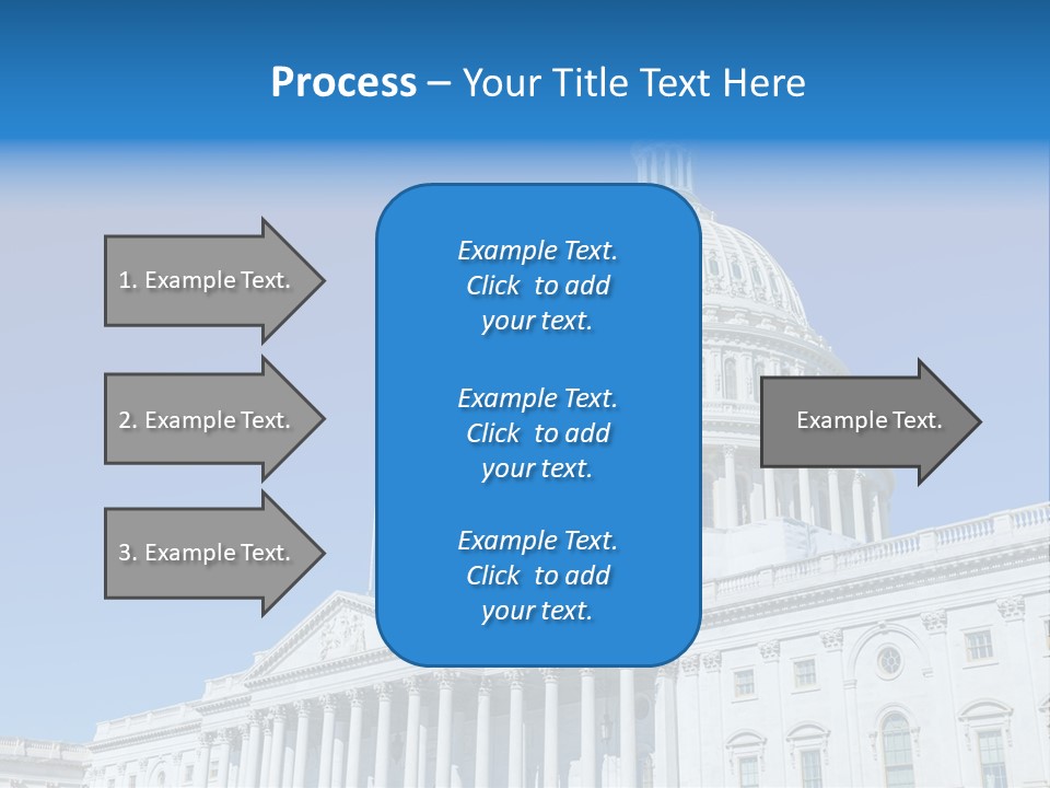 Touristic Monument Capital PowerPoint Template