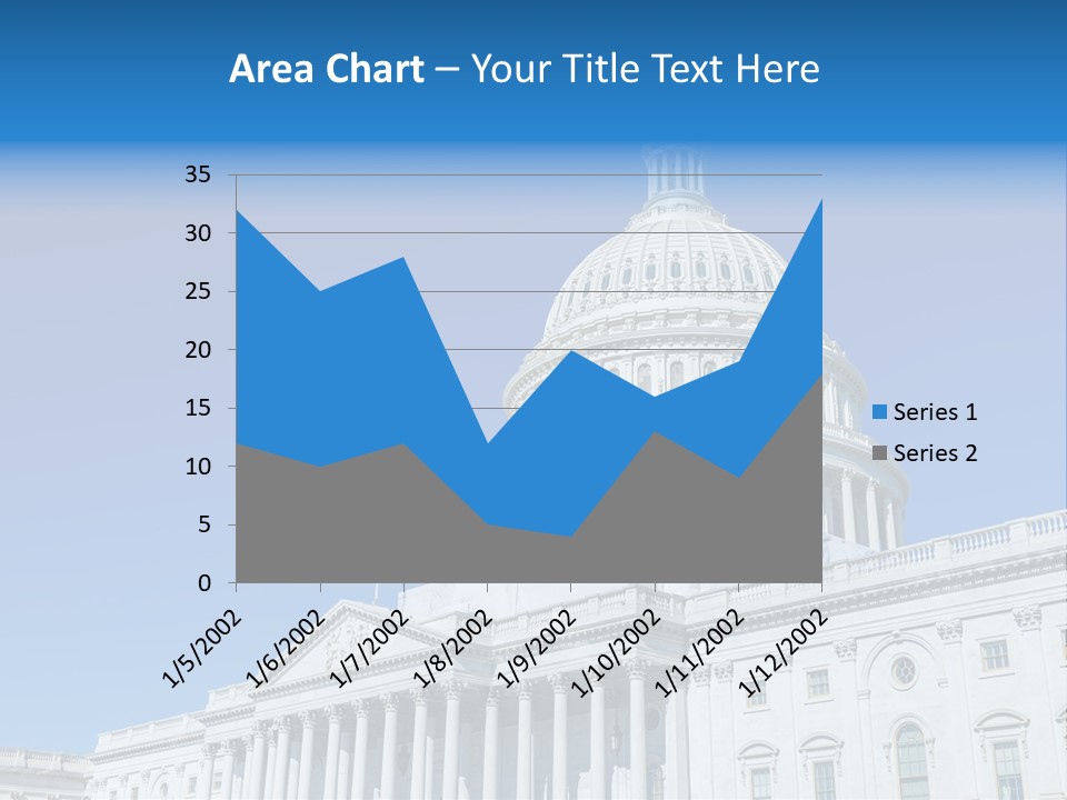 Touristic Monument Capital PowerPoint Template