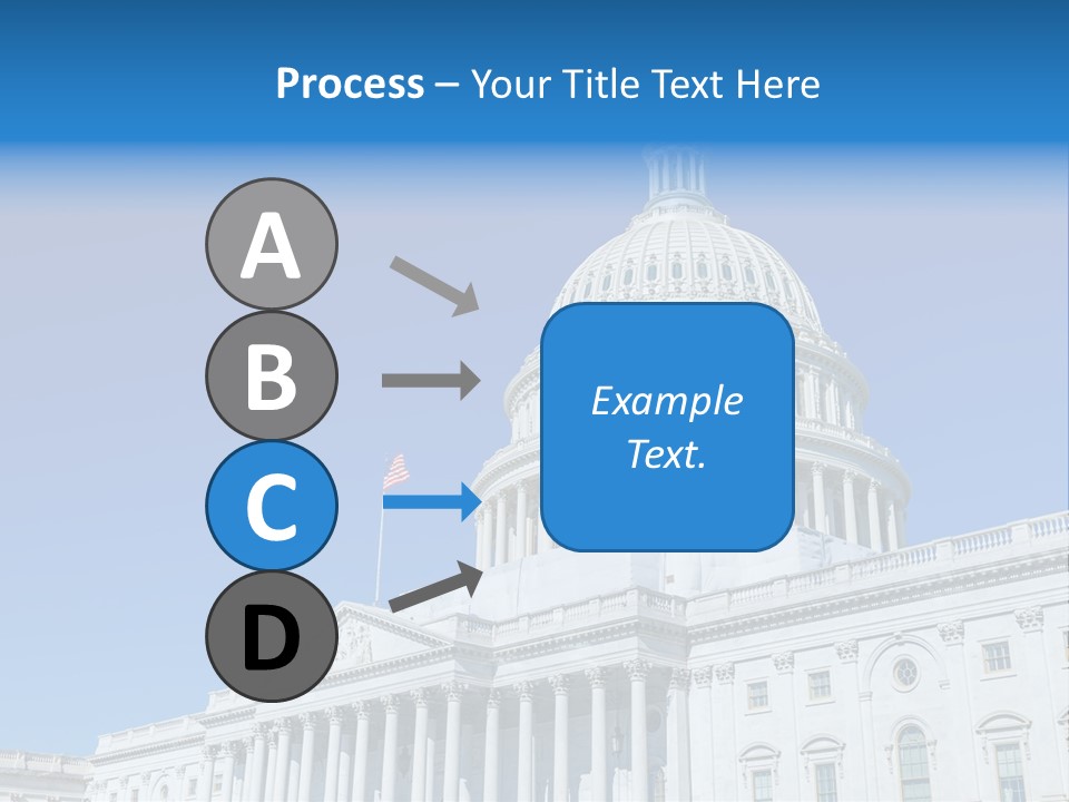 Touristic Monument Capital PowerPoint Template