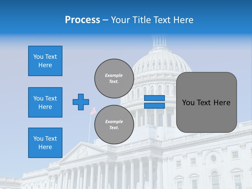 Touristic Monument Capital PowerPoint Template