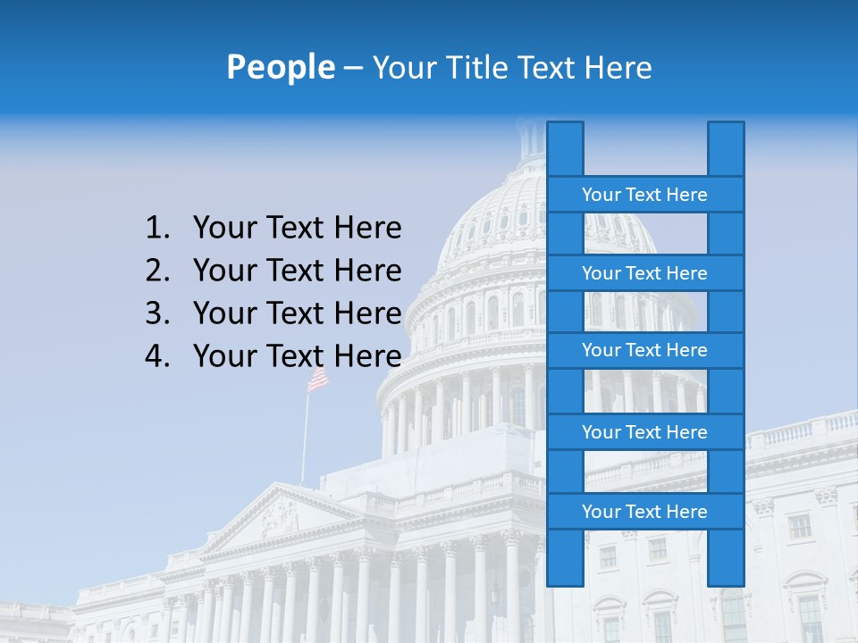 Touristic Monument Capital PowerPoint Template