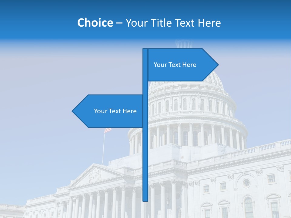 Touristic Monument Capital PowerPoint Template