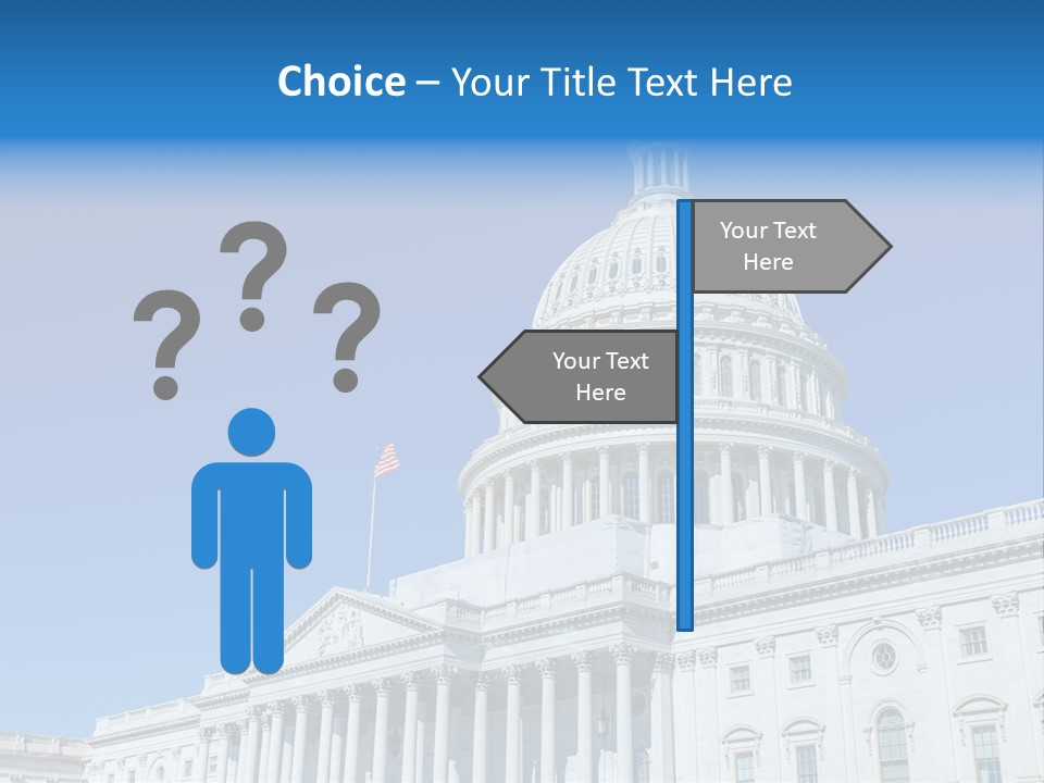 Touristic Monument Capital PowerPoint Template
