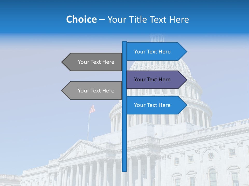 Touristic Monument Capital PowerPoint Template