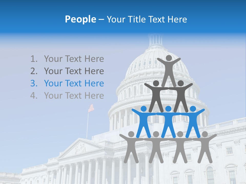 Touristic Monument Capital PowerPoint Template