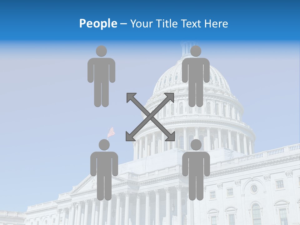 Touristic Monument Capital PowerPoint Template