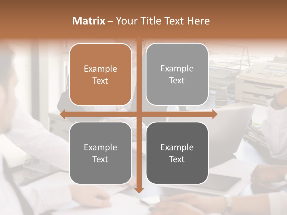 Kid Businessman Lady PowerPoint Template