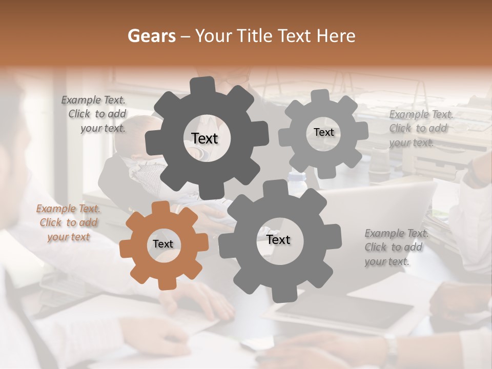 Kid Businessman Lady PowerPoint Template