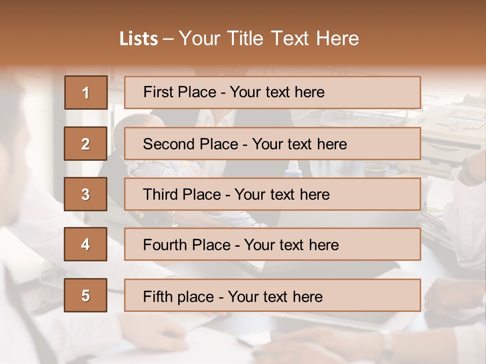 Kid Businessman Lady PowerPoint Template