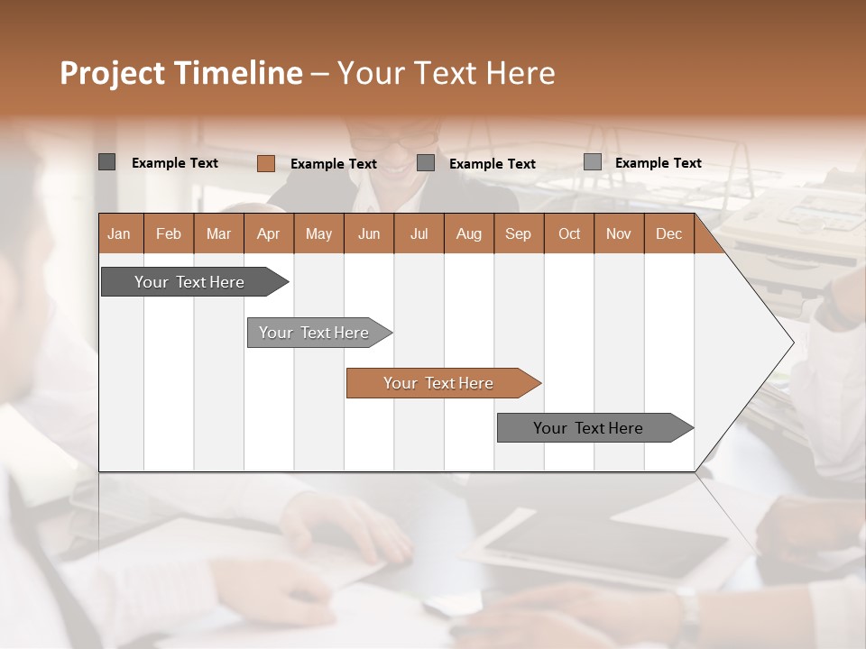 Kid Businessman Lady PowerPoint Template