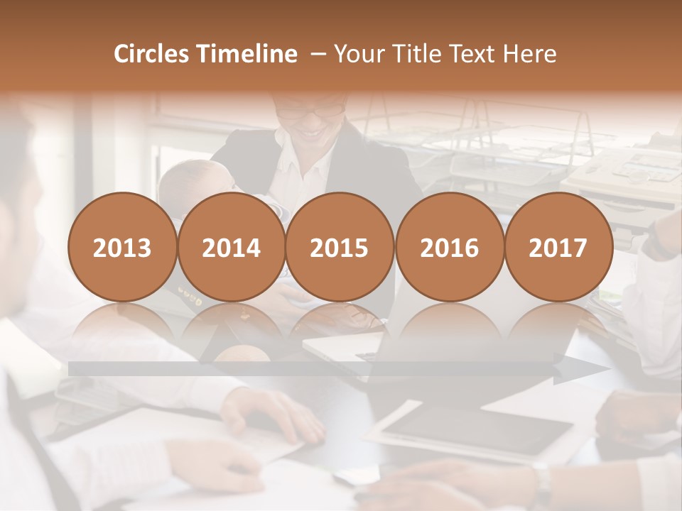 Kid Businessman Lady PowerPoint Template