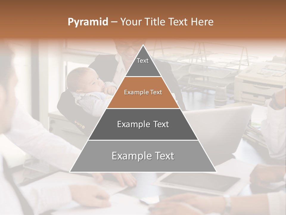 Kid Businessman Lady PowerPoint Template