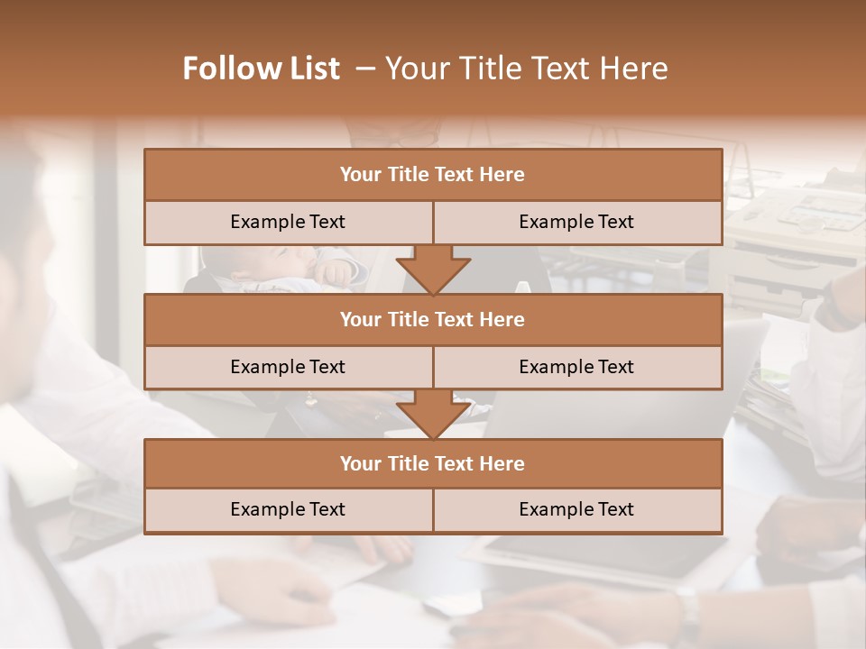 Kid Businessman Lady PowerPoint Template