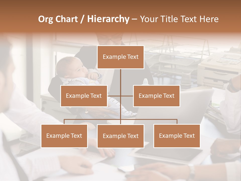 Kid Businessman Lady PowerPoint Template