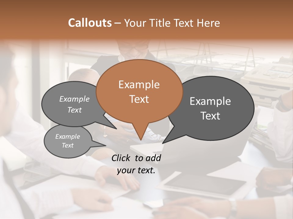 Kid Businessman Lady PowerPoint Template