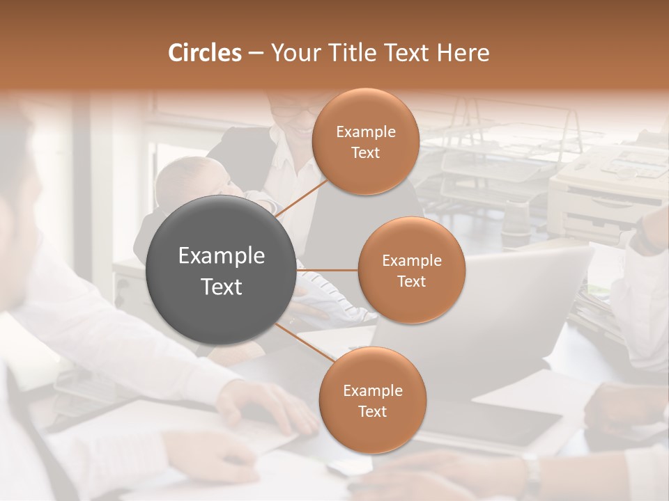 Kid Businessman Lady PowerPoint Template