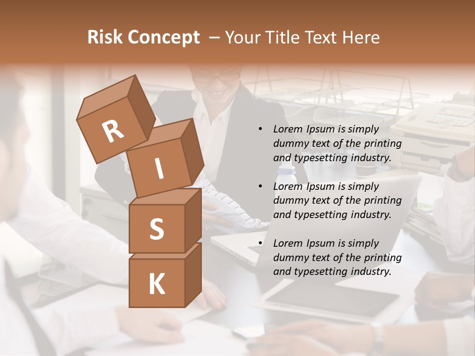 Kid Businessman Lady PowerPoint Template