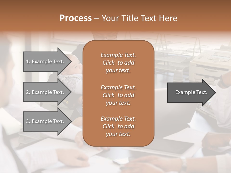 Kid Businessman Lady PowerPoint Template