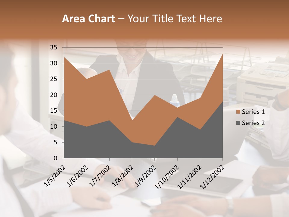 Kid Businessman Lady PowerPoint Template