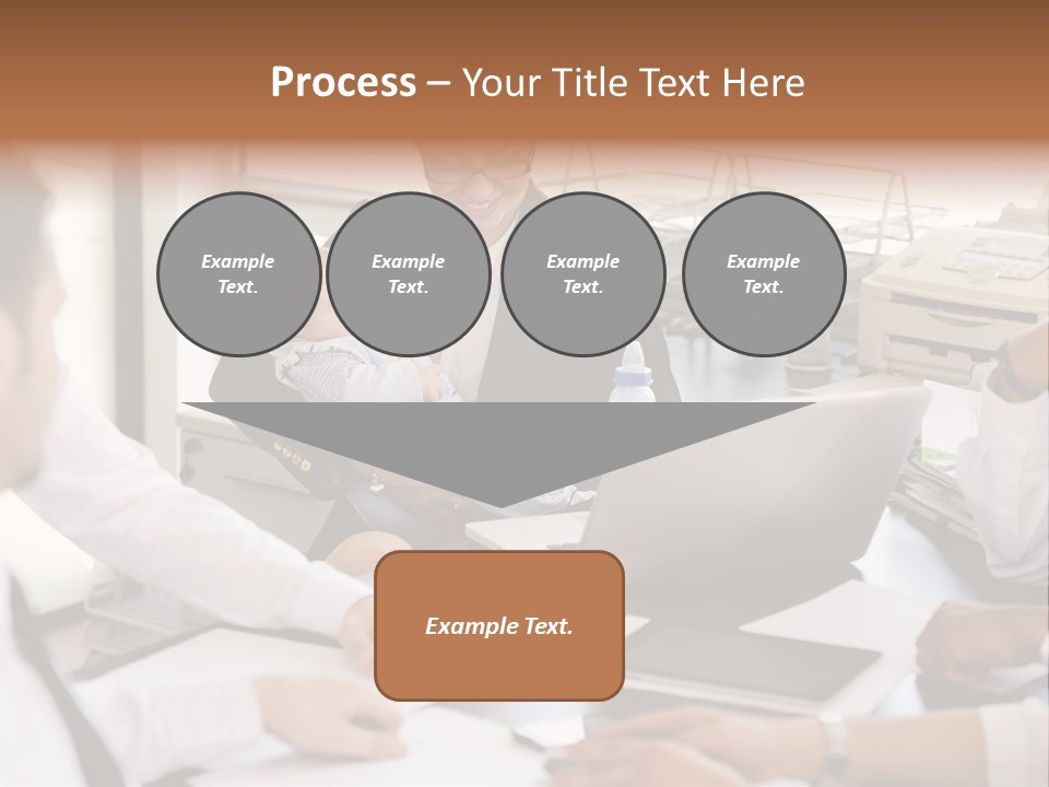 Kid Businessman Lady PowerPoint Template